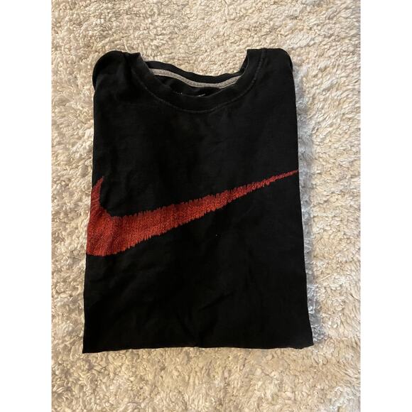 Nike Regular Fit men’s sz. M classic black logo tee. Comfortable - Picture 1 of 7